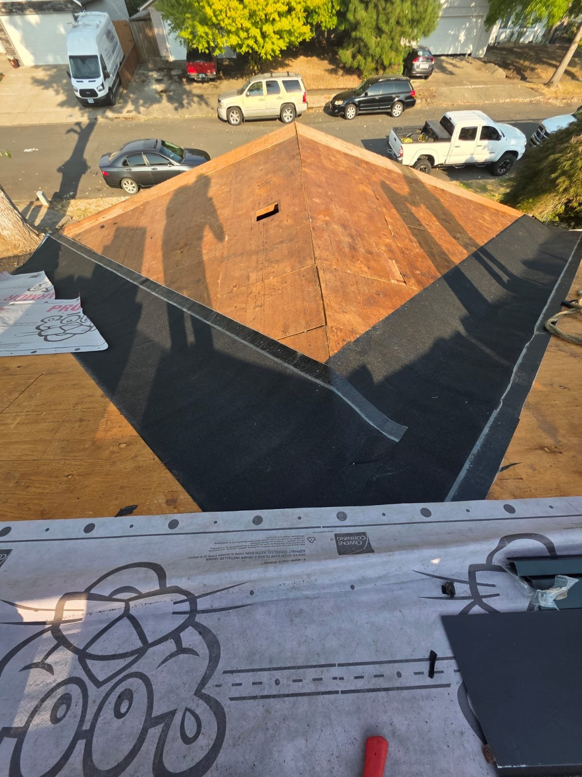 Roof tear-off and replacement project in Salem, Oregon area
