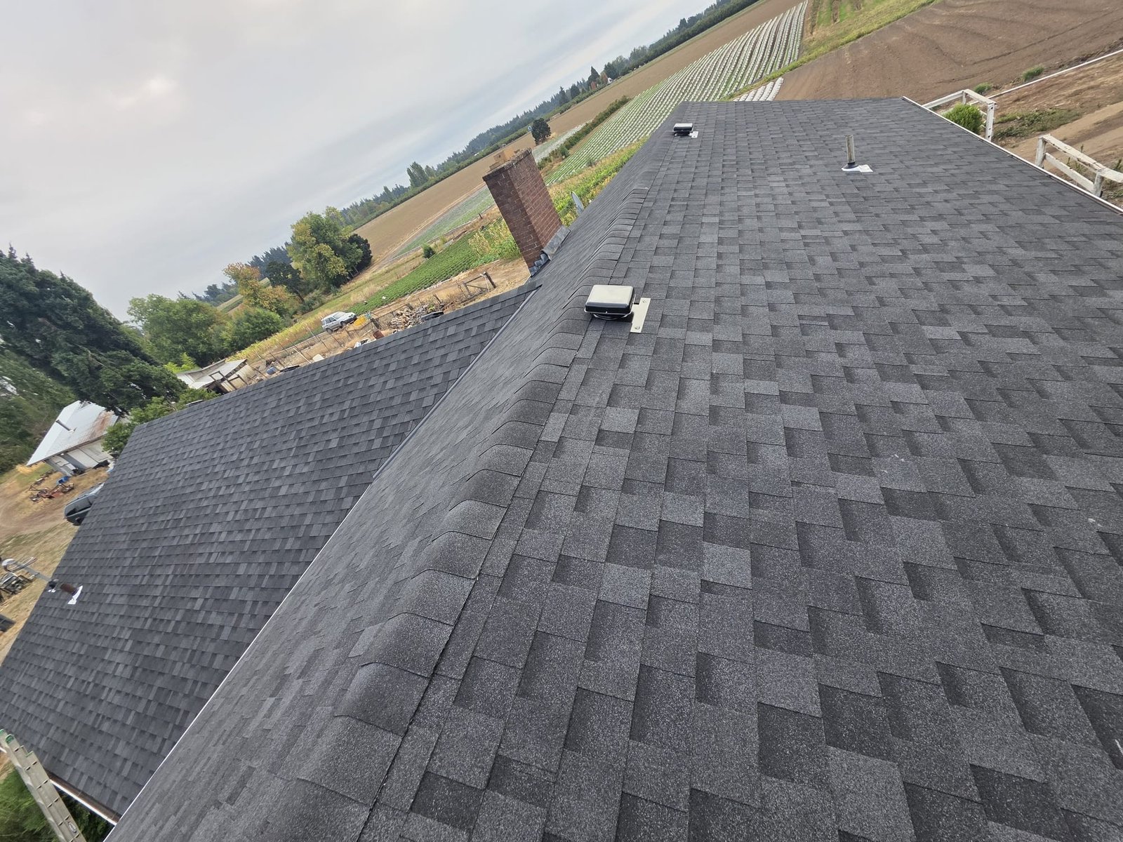 Professional roof installation near Bush’s Pasture Park in Salem, OR