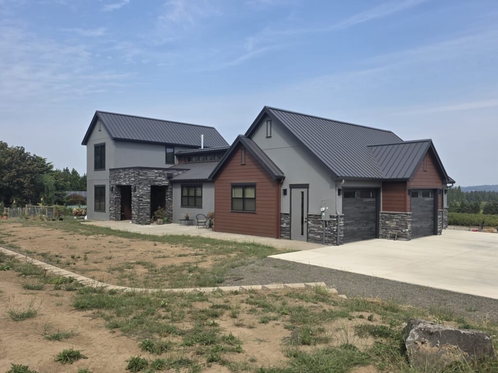 Roofing project for a Salem, OR ranch-style home