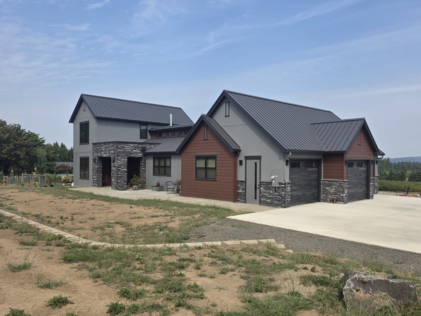 Roofing project for a Salem, OR ranch-style home
