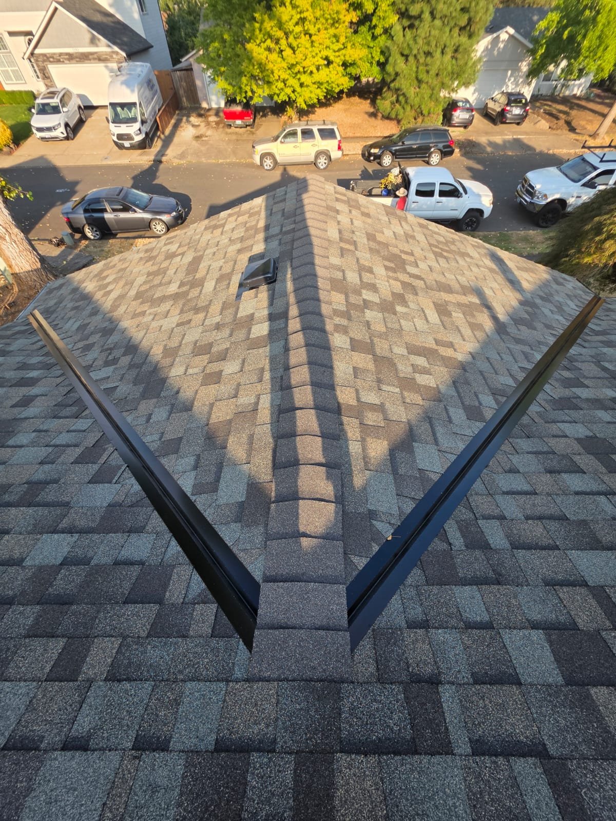 Professional roofing installation project in Salem, Oregon